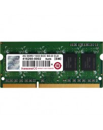 Transcend 2GB DDR3-1333 CL9 Sodimm 1333MT/s