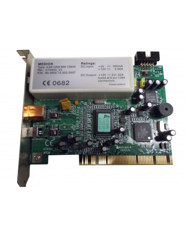 Fax Modem 56k/1394 Firewire Scheda Medion/Creatix V9X Ham 1394V, PCI