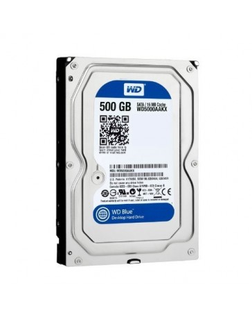 HDD Hard Drive SATA Desktop 3.5" WD5000AAKS-60Z1A0 500GB 599687-002