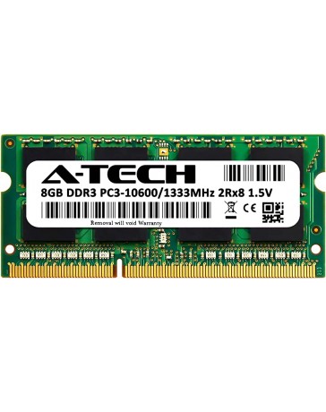 8GB DDR3 PC3-10600 1333MHz SO-DIMM 204pin NON ECC