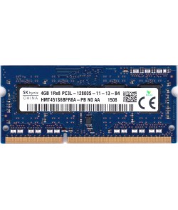 Hynix HMT451S6BFR8A-PB NO AA 4GB DDR3 PC3L-12800S SODIMM RAM PC Memory