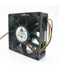 Cooling Fan 12V 0.6A 4Wire 8cm 8025 Delta AFB0812SH