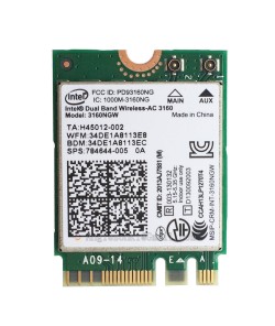 784644-005 HP 15-ab063cl PCle USB NGFF Mow Wireless WiFi Card