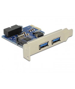 Delock PCI Express Card to 2 x external USB 3.0 + 1 x internal USB 3.0