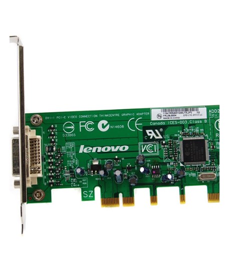 Ibm/lenovo Dvi-i Pci-e Video Connection ThinkCentre Graphic Adapter FRU39J9334