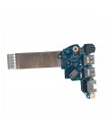 HP ProBook 450 G3 15.6" Ethernet Audio Jack USB Port Board w/Cable
