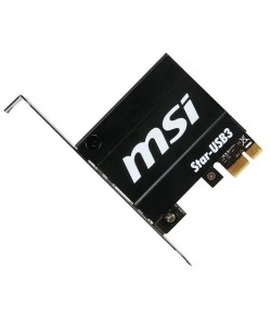 MSI Star-USB3 Controller Card MS-4257 2x USB 3.0 PCIe