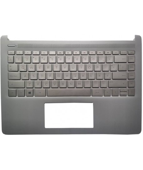 Hp 14-DQ2053CL Palmrest Dutch Keyboard SILVER TSCEA0PA004010