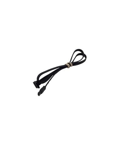 HP OEM 25" SATA Cable One Right Angle Connector 611894-016 Quick Ship