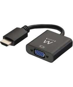 Ewent EW9864 - HDMI to VGA (Male to Female) Converter Computer Adapter