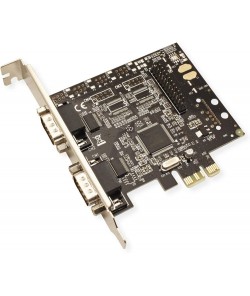 VALUE PCI-Express Adapter, 2x Serial RS232 D-Sub 9 + 1x Parallel EPP/ECP Ports