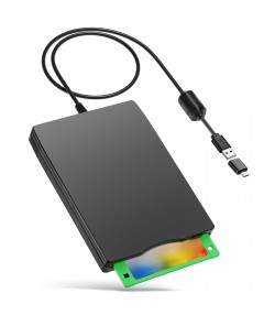 IBM Portable USB External Floppy Disk Drive 3.5 Inch Diskette for PC MAC Windows