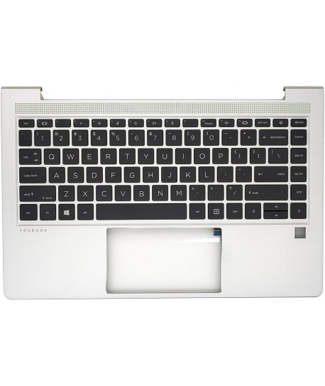 HP ProBook 440 445 G8 Palmrest US QWERTY Keyboard M23770-B31
