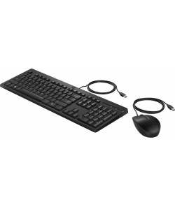 HP 225 - Keyboard and Mouse Set - USB - EMEA INTL