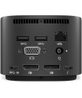 HP Thunderbolt Dock G2 Thunderbolt 3, 5 x USB-C 3.0, Gb LAN, 2 x DisplayPort 1.3, VGA, Audio in/out , no power adapter