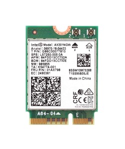 Wireless Dual Band WiFi Card AX201NGW 5W10V25774 L92722-005