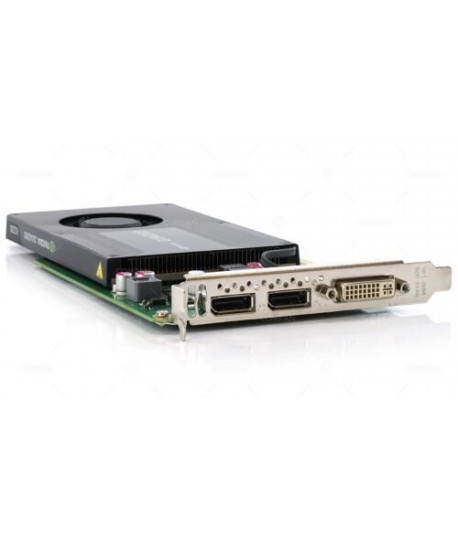 765148-001 HP NVIDIA QUADRO K2200 4GB GDDR5 PCI-E 2.0 X16 DUAL DISPLAYPORT