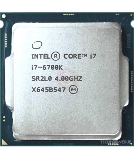 Intel Core i7-6700K 3,40 GHz Quad-Core (BX80662I76700K) ProcessorOpenS