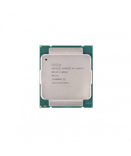 Intel Xeon E5-2680 v3 CPU 12-C/24T, 2,5 GHz, 30 MB cacheprocessor (SR1XP)