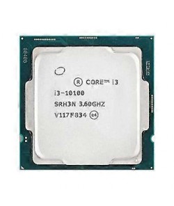 Intel Core i3-10100 - 3,60 GHz SRH3N Quad Core 6 MB L3-cache Socket CPU