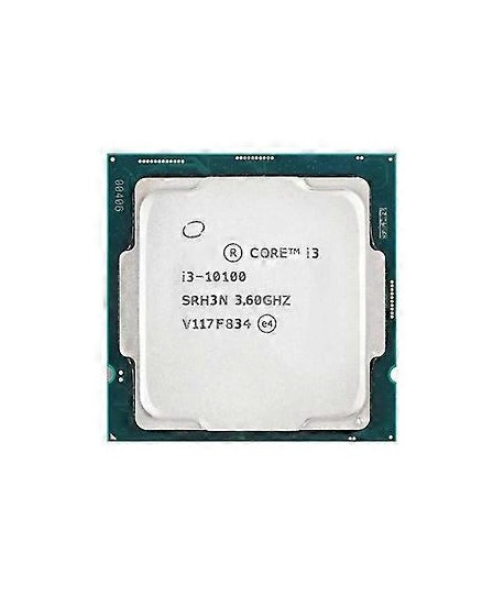 Intel Core i3-10100 - 3,60 GHz SRH3N Quad Core 6 MB L3-cache Socket CPU