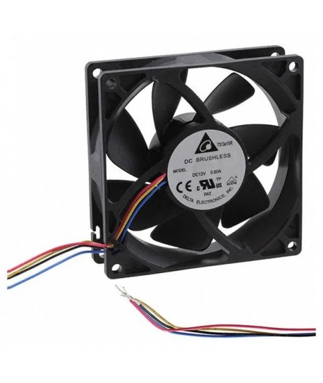 DELTA QFR0912VH 12V 0.40A 9225 9.2CM 92x92x25mm 4Pin 4Wire Cooling Fan