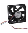 DELTA QFR0912VH 12V 0.40A 9225 9.2CM 92x92x25mm 4Pin 4Wire Cooling Fan