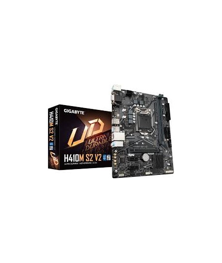 Gigabyte H410M S2 V2 Intel H410 LGA 1200 Micro ATX DDR4-SDRAM Motherboard