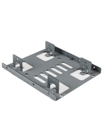 2.5 to 3.5 Hard Drive Mounting Bracket for 2 SSD - Refurbished