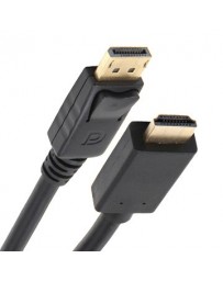 Displayport kabel naar high speed HDMI 2,0m