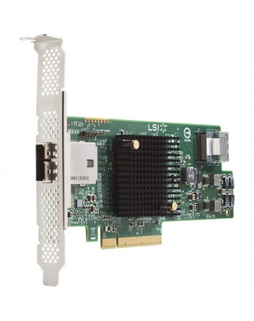 HP LSI SAS 9217-4I4E HBA 6GB/S PCI-E 3.0 X8 - Refurbished