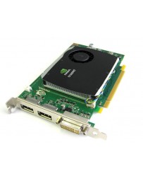 HP Nvidia Quadro FX 580 FX580 512MB PCIe 1x DVI 2x DP - Refurbished