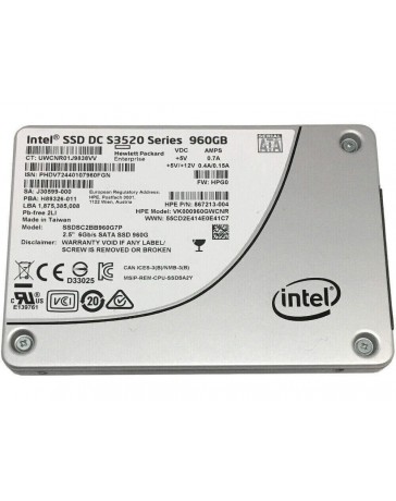 HPE Hotswap 960GB SSD 6G 2.5 SATA