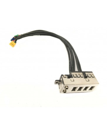 HP Rev: B 2.0 USB/Audio Panel with Motherboard Cable Connector