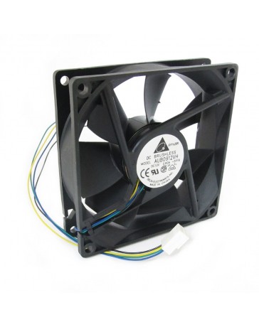 1pc Delta AUB0912VH 92x92x25mm 12V 0.60A 7.2W Brushless DC Case Fan 4 Wire 4 Pin