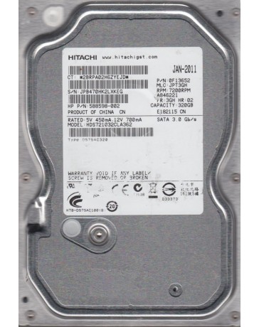 Hitachi P/N OF13652 7200RPM 320GB SATA